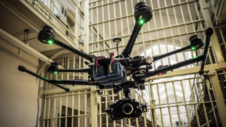 Drones in forbidden zones Drones in forbidden zones