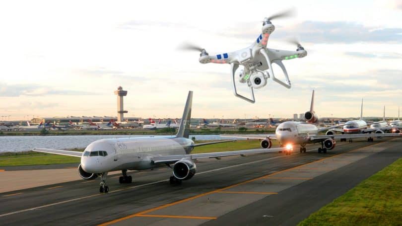 Flying near an airport Flying near an airport